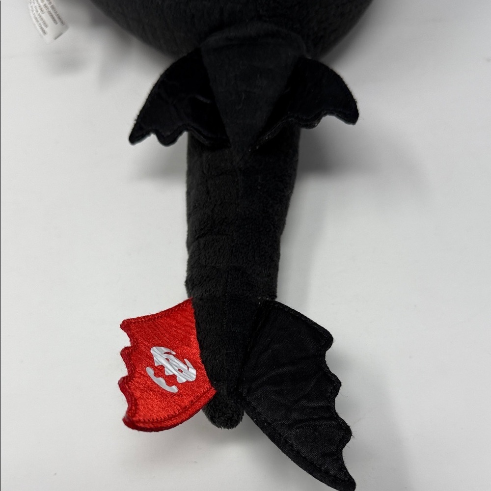 Toothless Plush Black Dragon “How to Train your Dragon” Dreamworks 13” - Picture 4 of 11